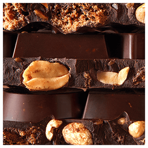 Fatso's Nan's Stash Peanut, Toffee, and Digestive Dark Chocolate Bar 150g